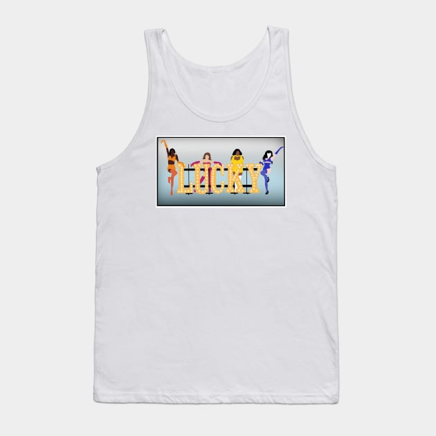 RPDR Lucky Visualiser Tank Top by dylego